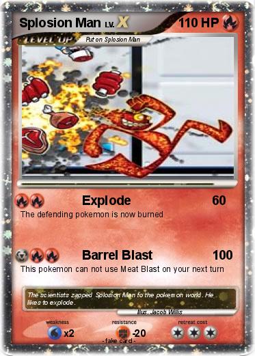 Pokemon Splosion Man