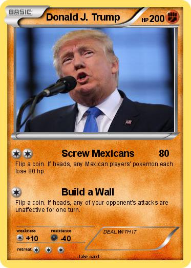 Pokemon Donald J. Trump
