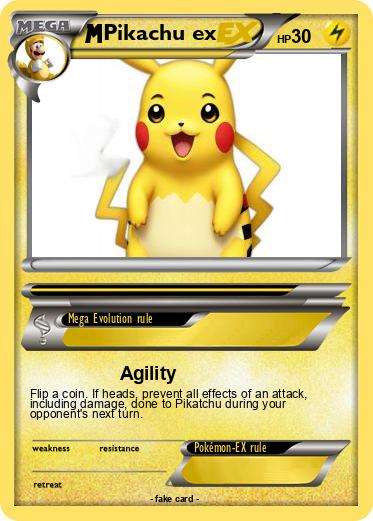 Pokemon Pikachu ex