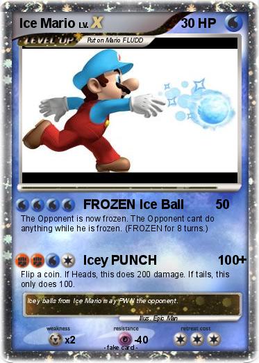 Pokemon Ice Mario