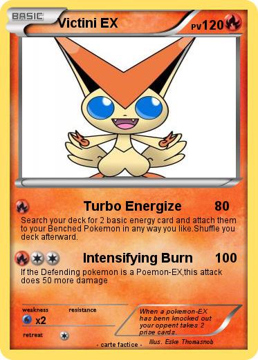 Pokemon Victini EX
