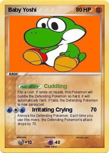 Pokemon Baby Yoshi