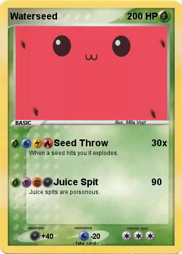Pokemon Waterseed