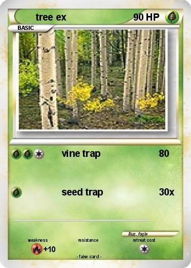 Pokemon tree ex