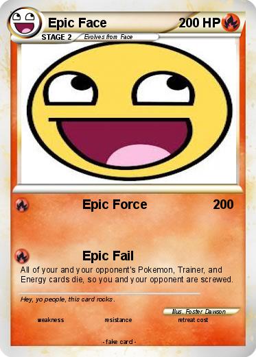 Pokemon Epic Face