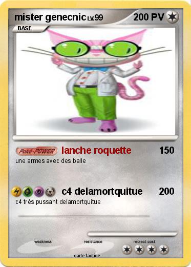 Pokemon mister genecnic