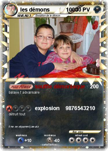 Pokemon les démons           1000