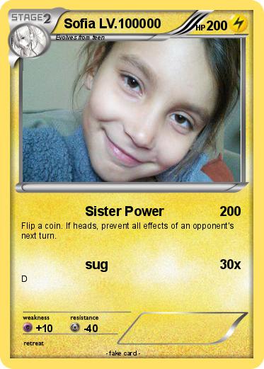 Pokemon Sofia LV.100000