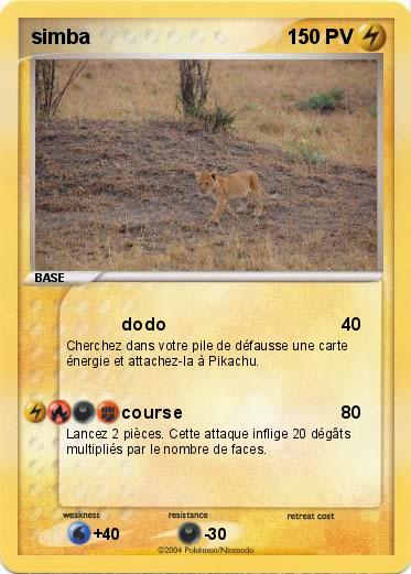 Pokemon simba