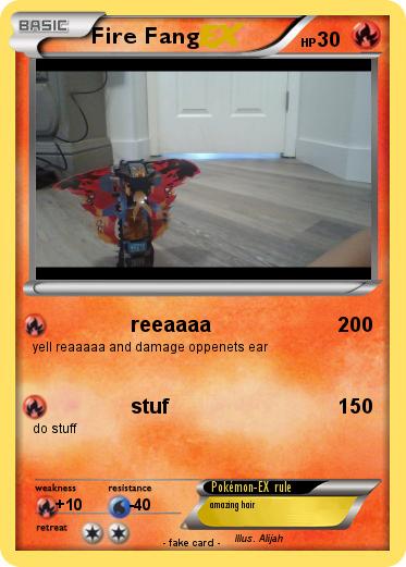 Pokemon Fire Fang