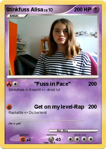 Pokemon Stinkfuss Alisa