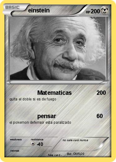 Pokemon einstein
