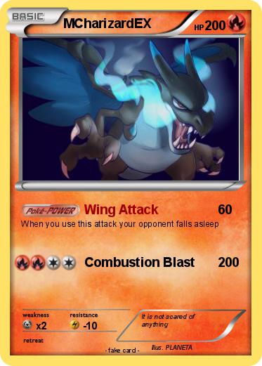 Pokemon MCharizardEX
