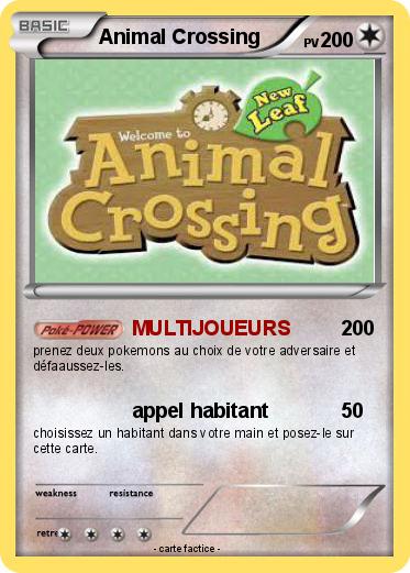 Pokemon Animal Crossing