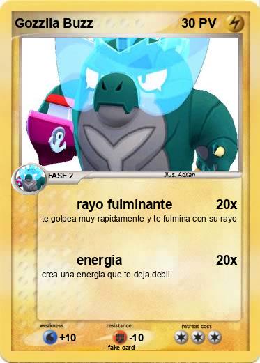 Pokemon Gozzila Buzz