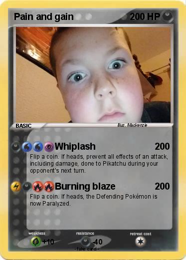 Pokemon Pain and gain
