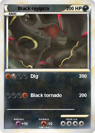 Pokemon Black rayqaza