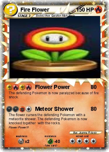 Pokemon Fire Flower