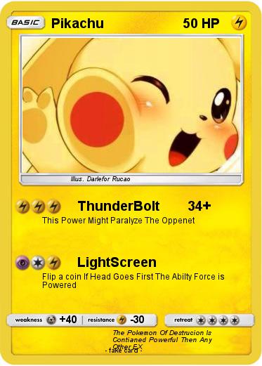 Pokemon Pikachu