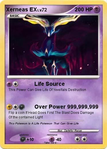 Pokemon Xerneas EX