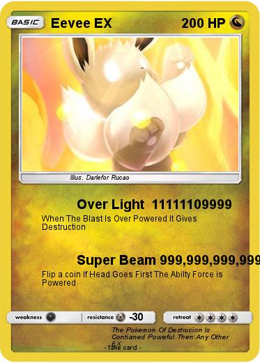 Pokemon Eevee EX