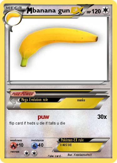 Pokemon banana gun