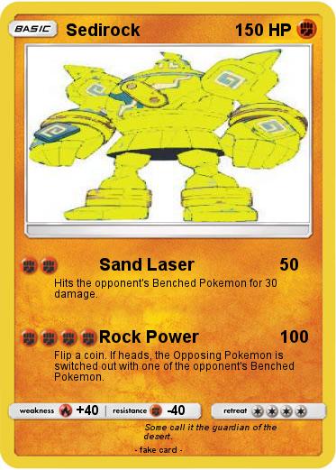 Pokemon Sedirock