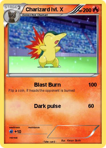 Pokemon Charizard lvl. X