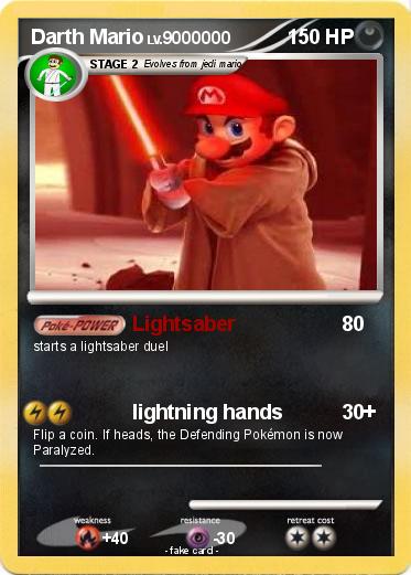Pokemon Darth Mario