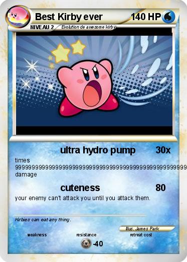 Pokemon Best Kirby ever