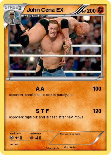 Pokemon John Cena EX