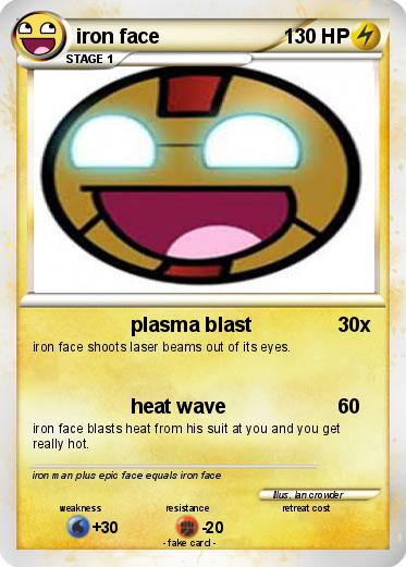 Pokemon iron face