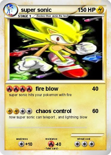 Pokemon super sonic