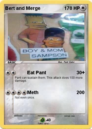 Pokemon Bert and Merge