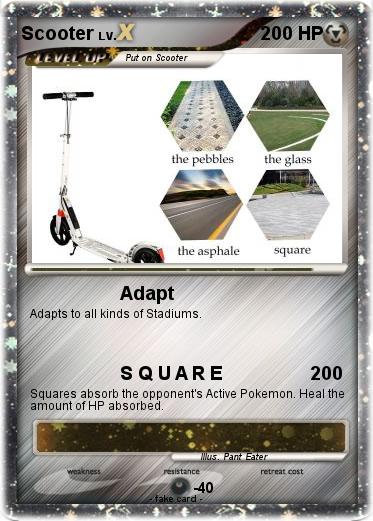 Pokemon Scooter