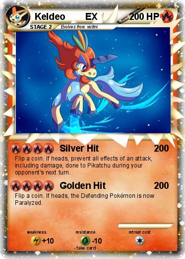 Pokemon Keldeo        EX