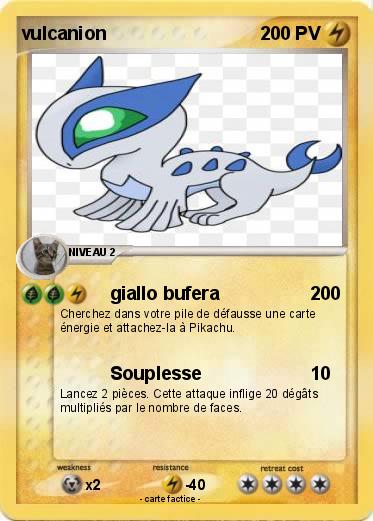 Pokemon vulcanion