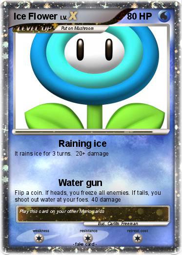 Pokemon Ice Flower