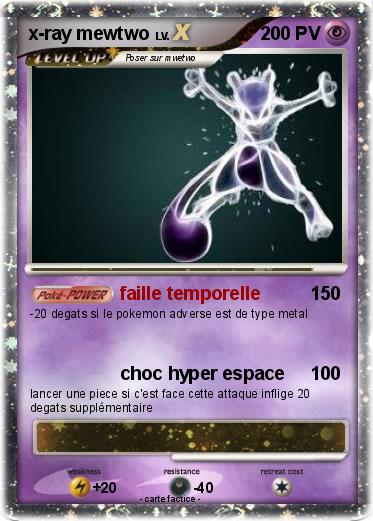Pokemon x-ray mewtwo