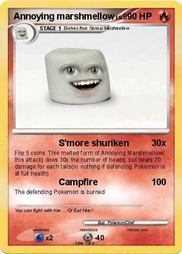Pokemon Annoying marshmellow