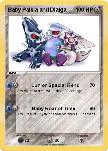 Pokemon Baby Palkia and Dialga