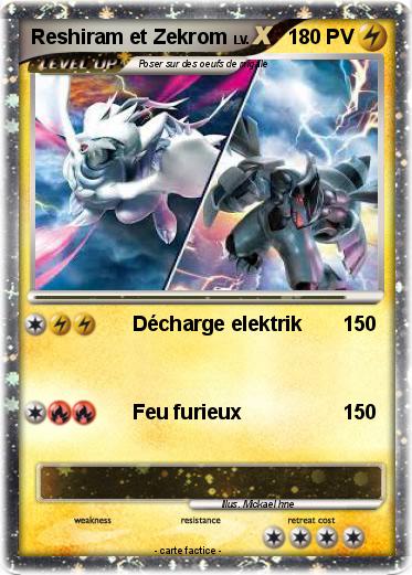 Pokemon Reshiram et Zekrom