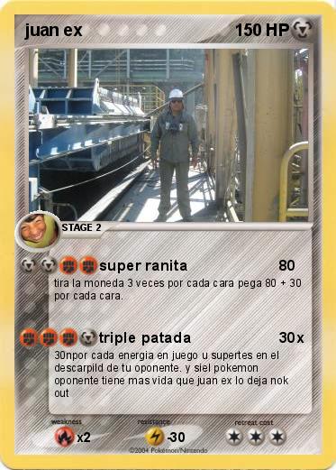 Pokemon juan ex
