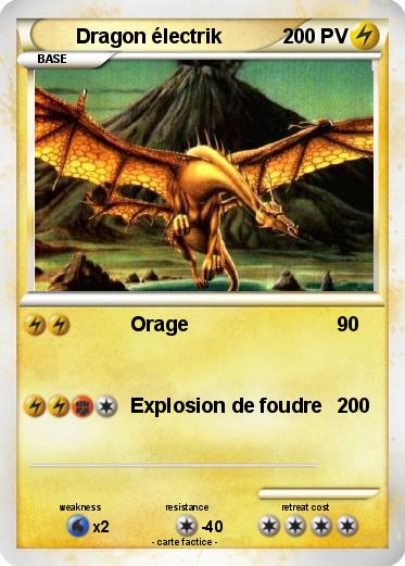 Pokemon Dragon électrik