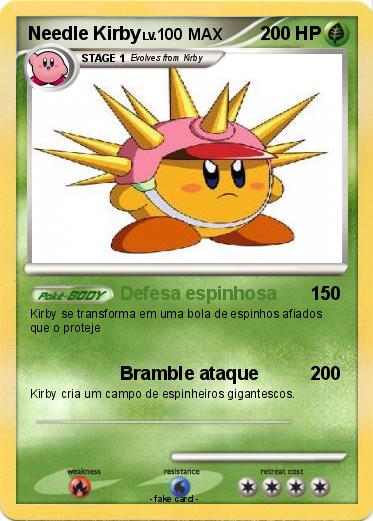 Pokemon Needle Kirby