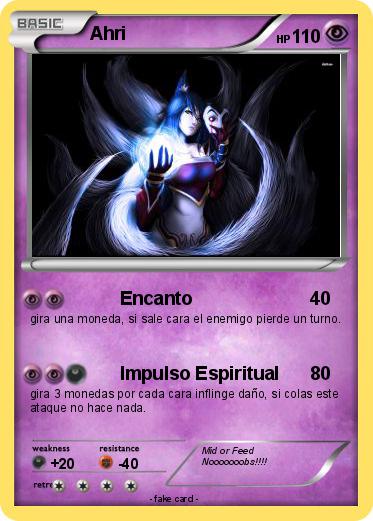 Pokemon Ahri