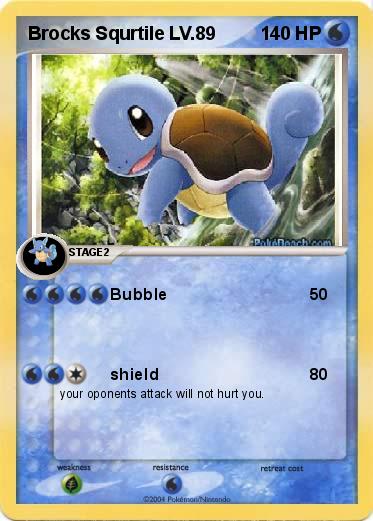 Pokemon Brocks Squrtile LV.89
