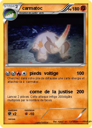 Pokemon carmatoc