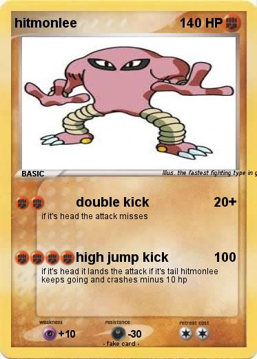 Pokemon hitmonlee