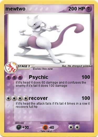 Pokemon mewtwo
